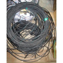 Оптический кабель Б/У для внешней прокладки (с металлическим тросом) в Благовещенске, оптокабель БУ (Благовещенск)