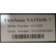 ViewSonic VA1926W-7 (Благовещенск)