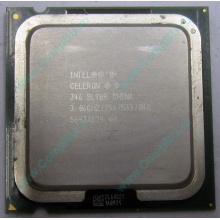 Процессор Intel Celeron D 346 (3.06GHz /256kb /533MHz) SL9BR s.775 (Благовещенск)